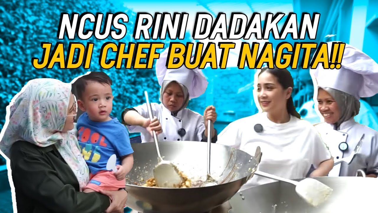 GILIRAN NAGITA JD ASISTEN NCUS RINI MASAK BESAR! CIPUNG JD JURI!NASGOR SE-KUALI PENUH ALA NCUS RINI!