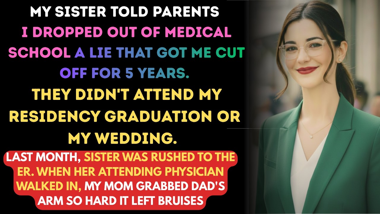My Sister Told Our Parents I Dropped Out of Medical School - Then I Became Her Doctor 5 Years Later