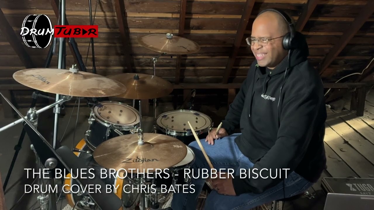 The Blues Brothers - Rubber Biscuit (Drum Cover) [Studio Version]