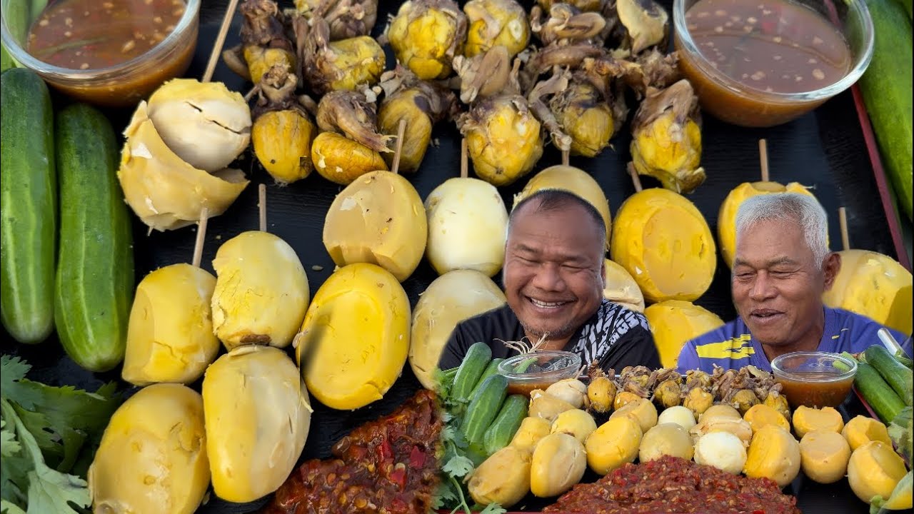 ไข่ฮ้างฮัง ไข่ลูกไก่กินเป็นตัวหย่ำเป็นใบคุ้ยแจ่วปลาแดกบอง | อิแอบแซบ