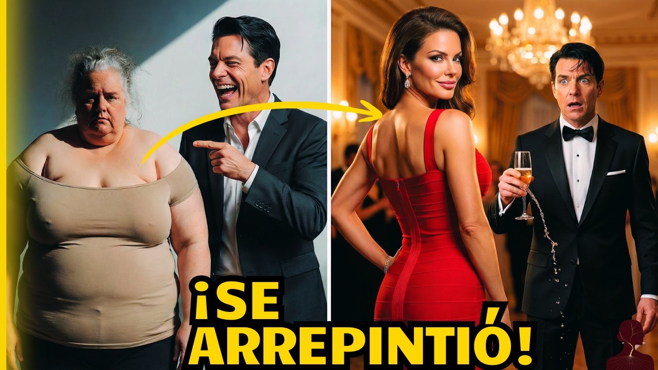 La llamó 'GORDA Y VIEJA'. 6 Meses después, ella entró a la fiesta y ÉL TIRÓ SU COPA.