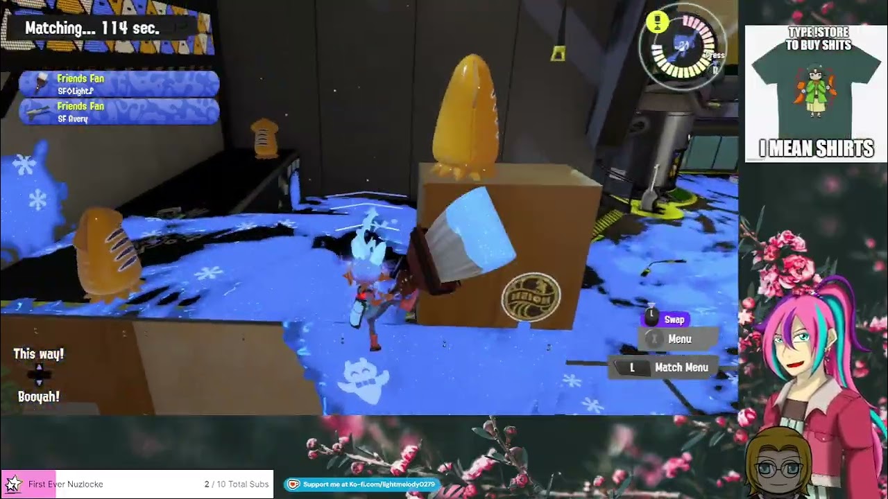 Splatoon 3: Team Friends & Hakuoki Alter Editing (01-09-26)