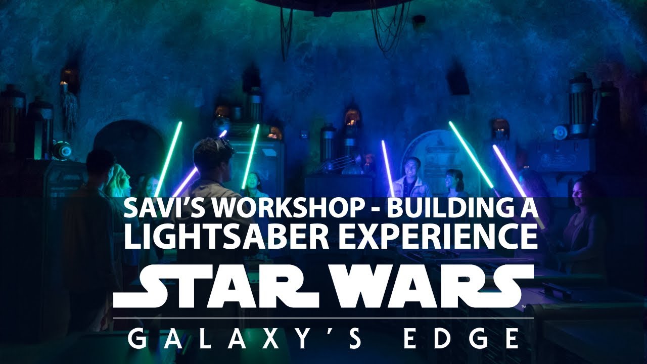 Savi's Workshop - Building a Lightsaber Experience - Star Wars: Galaxy's Edge Opening Day