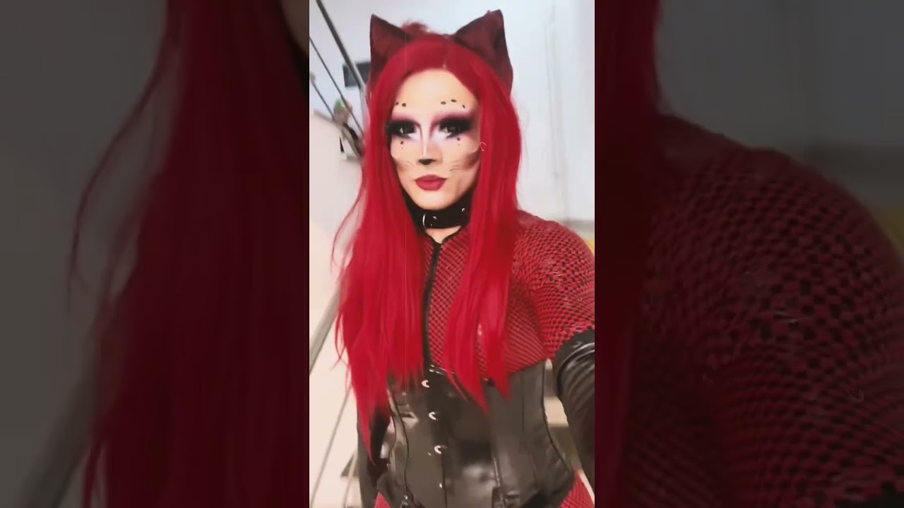 Latex Fetish Foxy 🦊 fullsuit at the end 