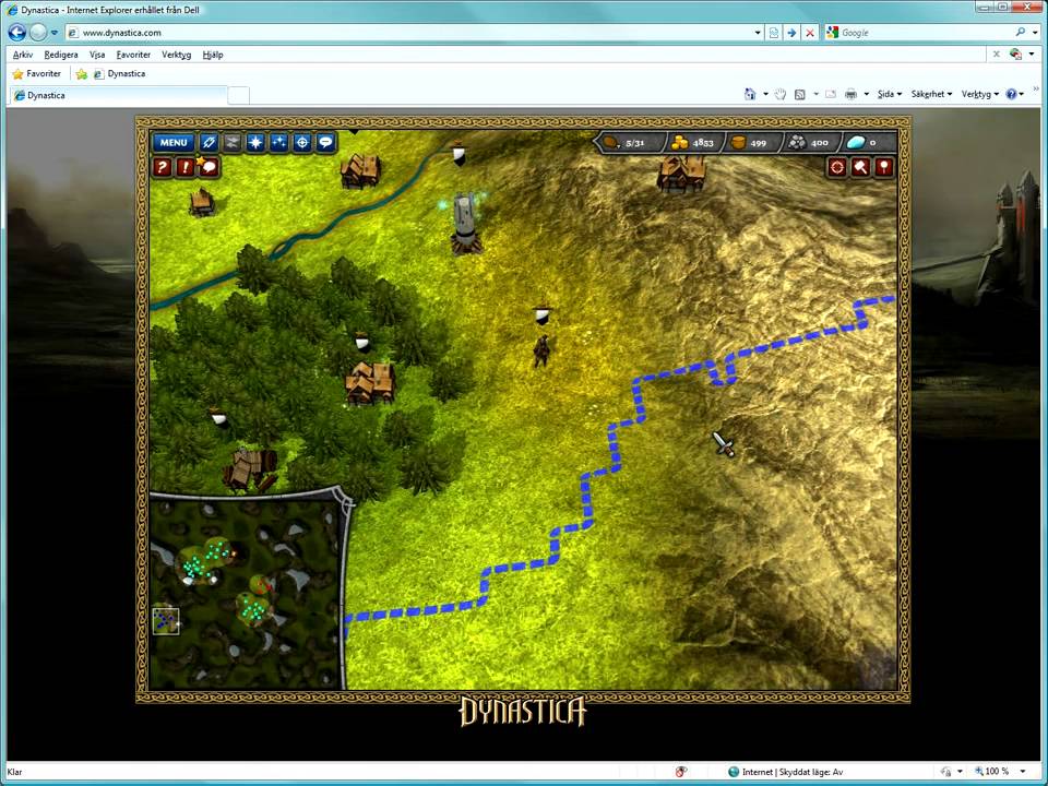 Dynastica web browser gameplay trailer