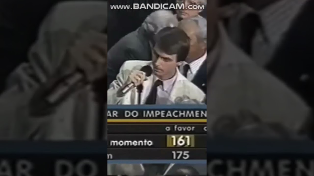 Voto de Jair Bolsonaro no impeachment de Fernando Collor em 1992