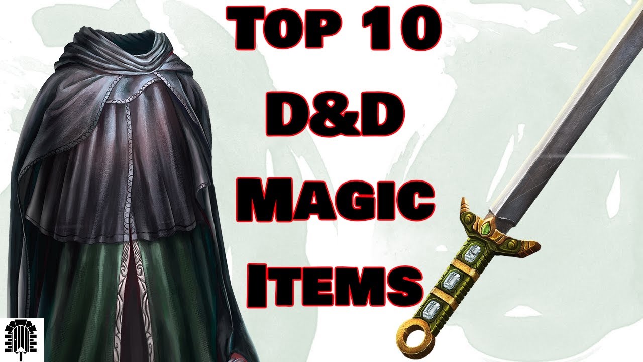 10 BEST D&D Magic Items
