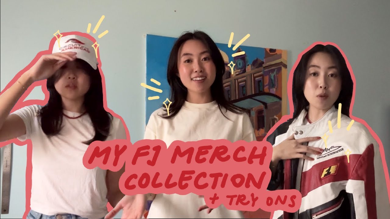 MY F1 MERCH COLLECTION + TRY ONS