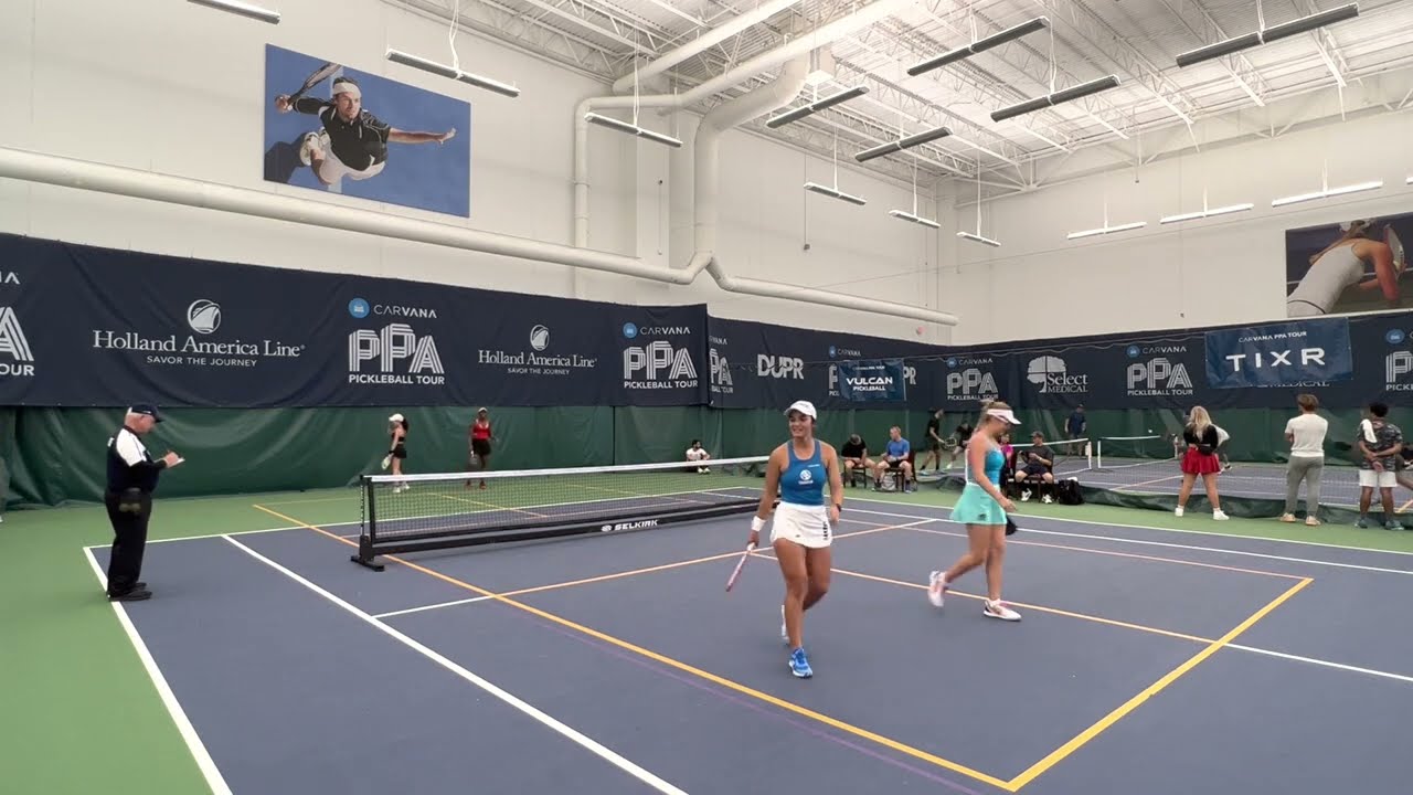 Anna Leigh Waters/Catherine Parenteau vs Tyra Black/Jennifer Tavernier Pickleball PPA North Carolina