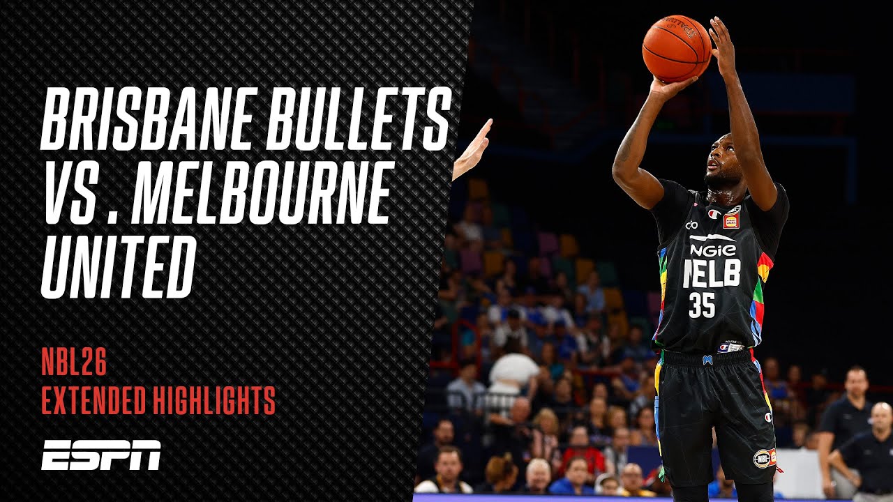 NBL Mini: Brisbane Bullets vs. Melbourne United | Extended Highlights