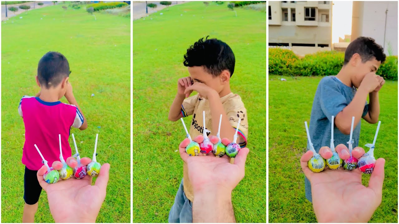 We Gave Sweets To Poor Children , Their Reaction Will Melt Your Heart 😭🍭