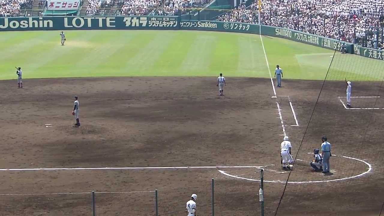 西脇工業vs木更津総合　ダイジェスト(第９５回選手権大会２回戦)