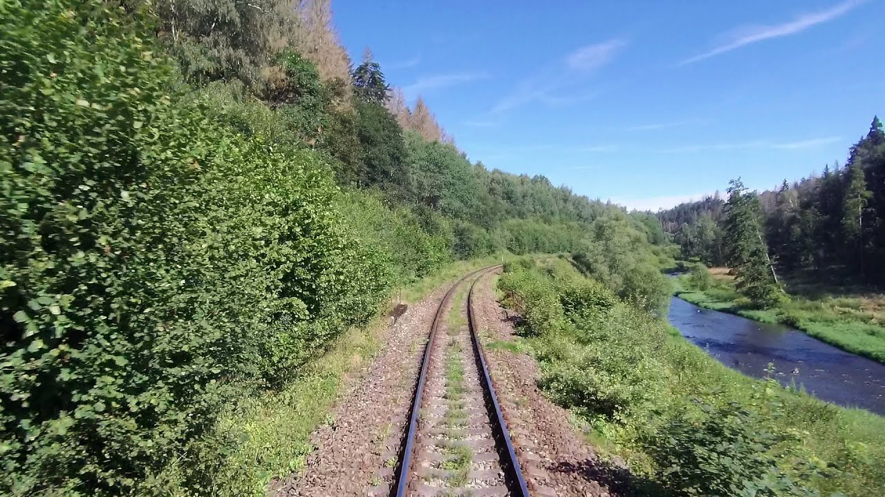 OČIMA STROJVŮDCE: R 96668/668 Rožmberk (30.7.2020)