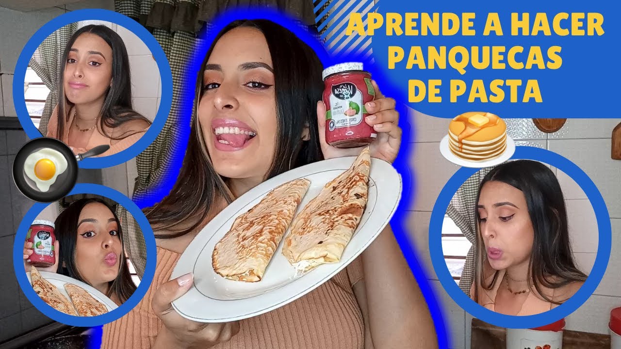 APRENDE A HACER PANQUECAS DE PASTA🥞 | RECETA SUPER FÁCIL🍳 | ROXELY EDMARY👩🏻✨