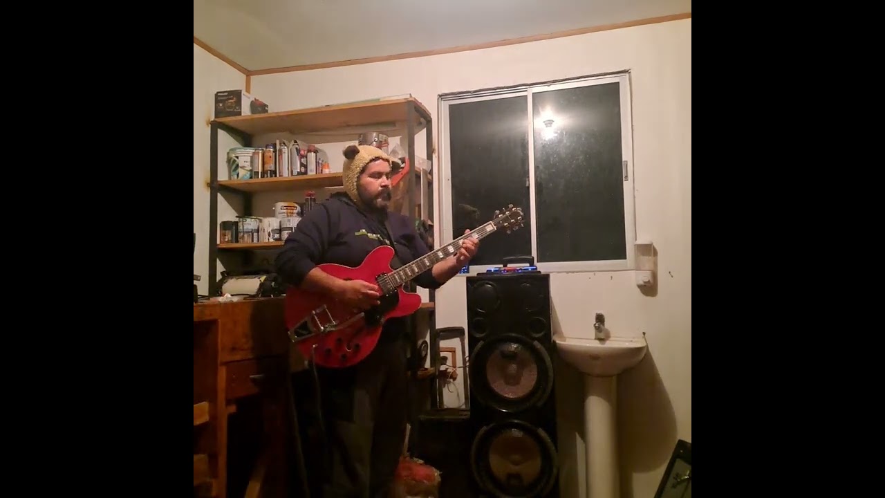 temita de : KARICIA ; Si te alejas                    cover guitarra backing track