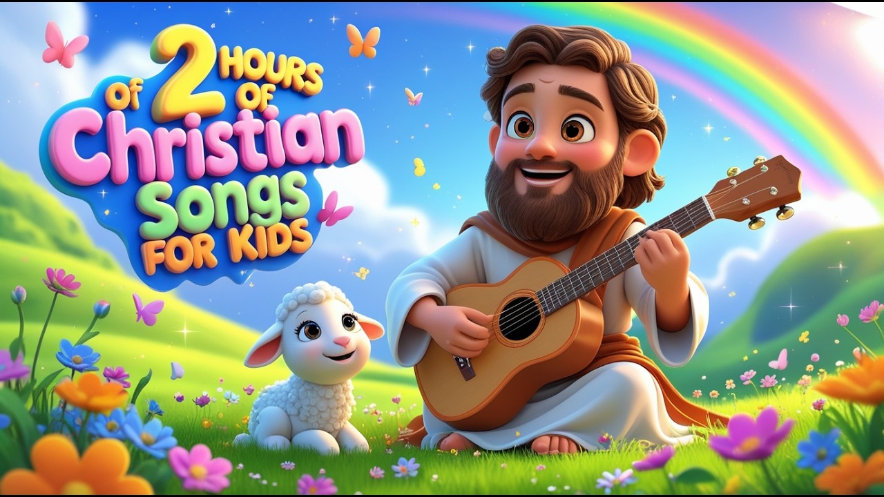 2 Hours of Christian Songs for Kids 🎵 Nonstop Bible Songs & Kids Worship | Jesus Praise Music