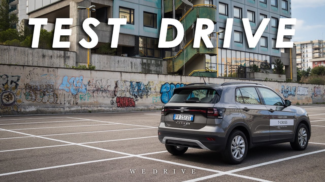 We Drive: Volkswagen T-Cross - TEST DRIVE (ENG SUBS)