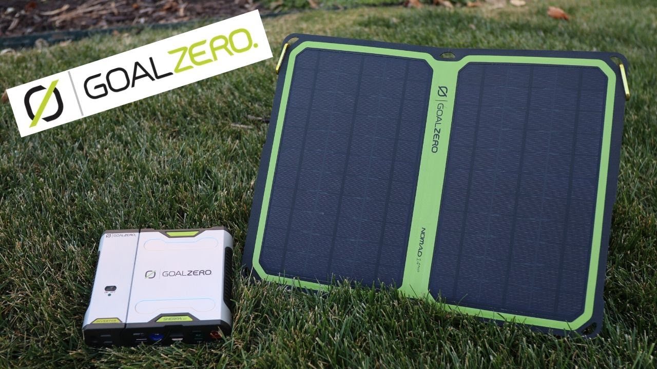 Goal Zero Nomad 14 Plus & Sherpa 50 Review! | The Best Solar Charger and Solar Power Bank Combo!