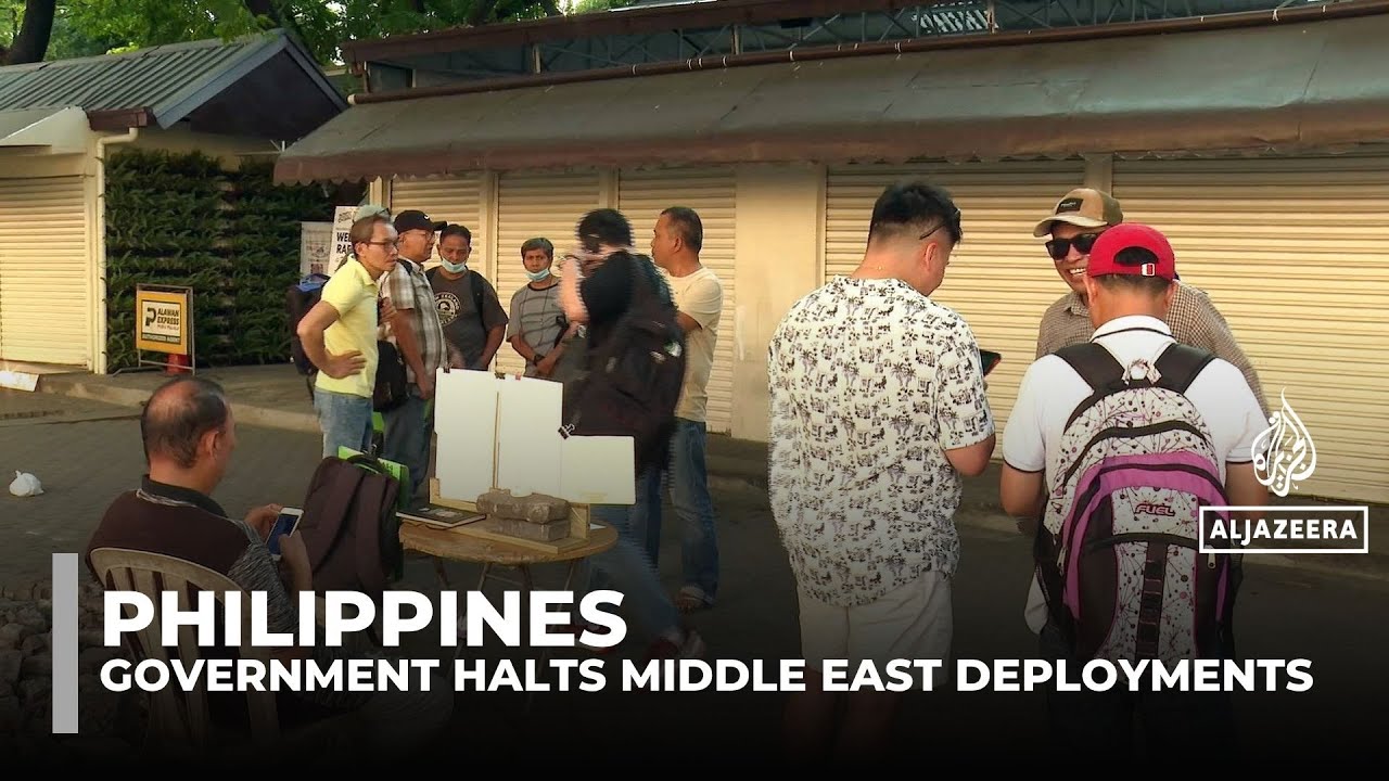 Philippines halts Middle East deployments as thousands of seafarers stranded near Strait of Hormuz