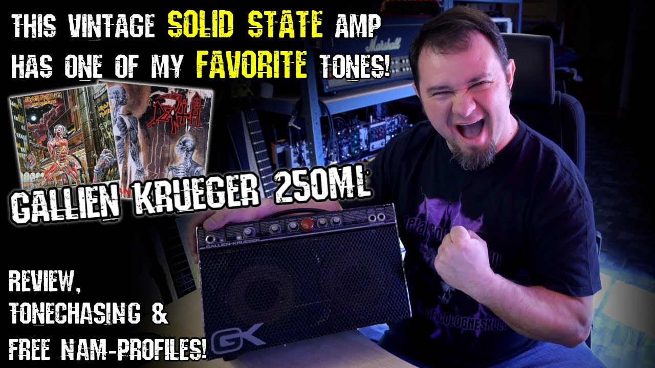 Gallien Krueger 250ML - Secret Metal Tone LEGEND! | Review + FREE NAM Profiles!