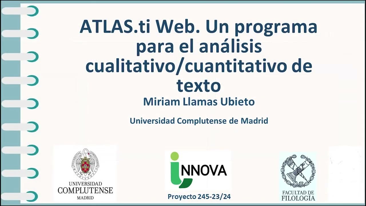 ATLAS.ti.Web. Un programa para el análisis cualitativo/cuantitativo de texto