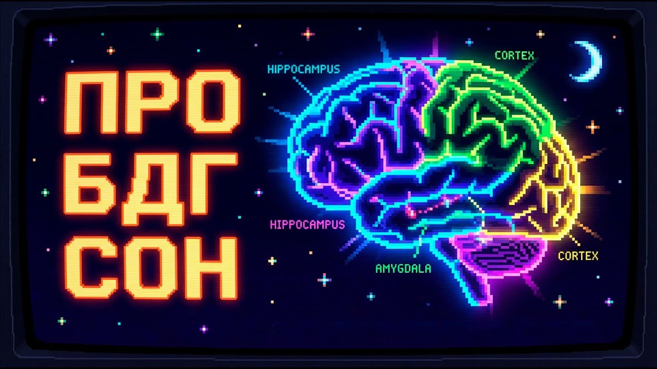 ЛЕКЦИЯ ДЛЯ СНА 🌙 БДГ-Сон: Почему эта фаза так важна и что происходит с мозгом в это время? | Засыпай
