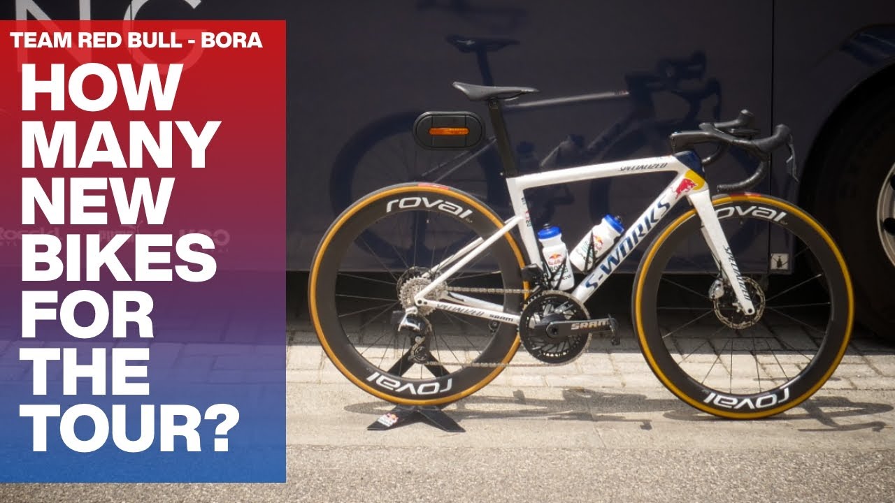 Team Red Bull Bora-Hansgrohe: Amazing New paint and how many bikes they needed to prepare