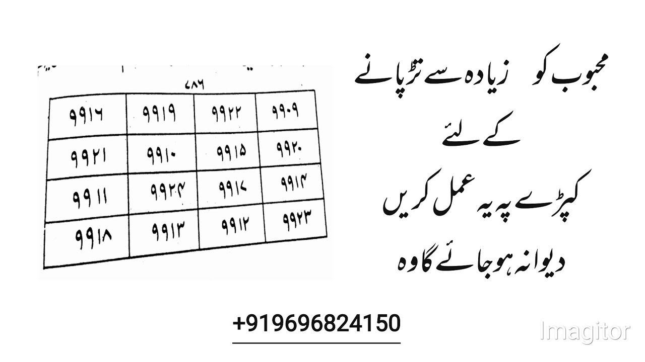 Mahbub ke kapde per karne wala Mohabbat Ka Amal ||