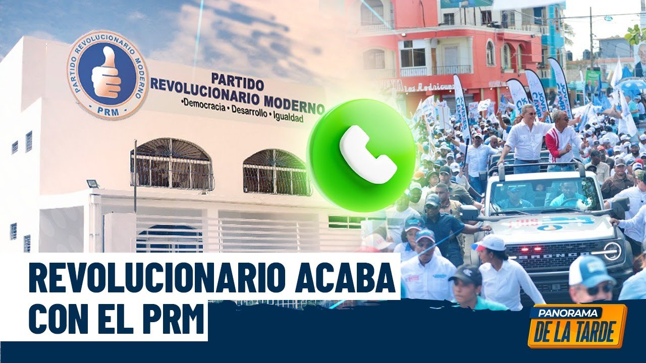 Revolucionario llama y acaba con el PRM en Panorama