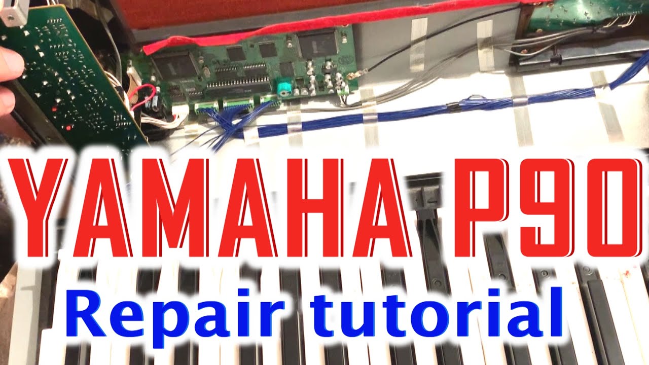 How to repair YAMAHA P90 - 88 Key Graded Hammer Digital Piano (STEM Education)