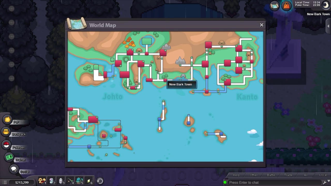 [ PRO ]Pokemon Revolution Online Guide Johto| Way toJohto and Gym 1  #10