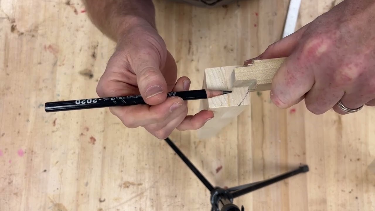 Night Stand - Part 2 - Cutting Legs to size & Mortise Layout