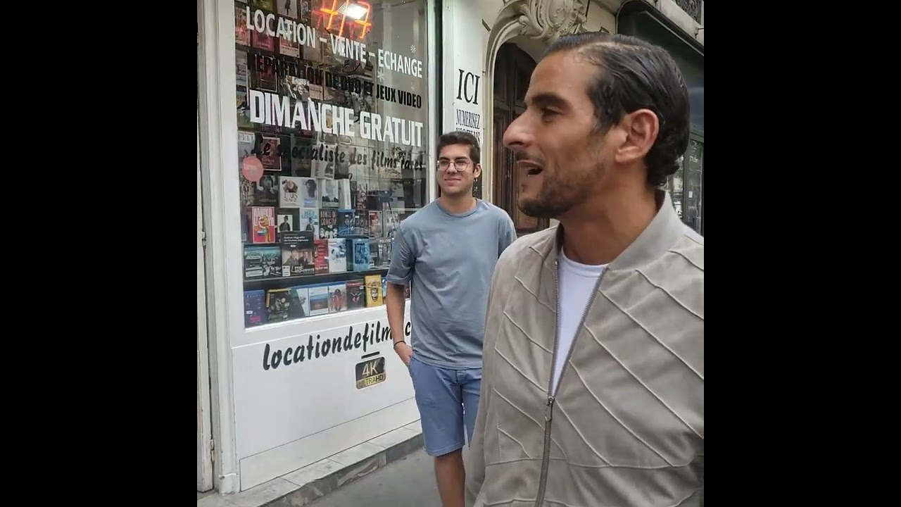 SOFIANE ZERMANI visite amicale chez JM VIDEO @konbini