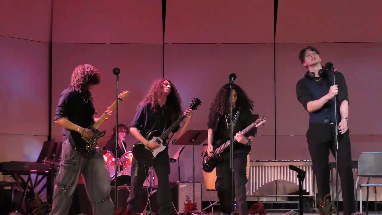 Bryant HS Winter 2025 concert Ozzy Tribute