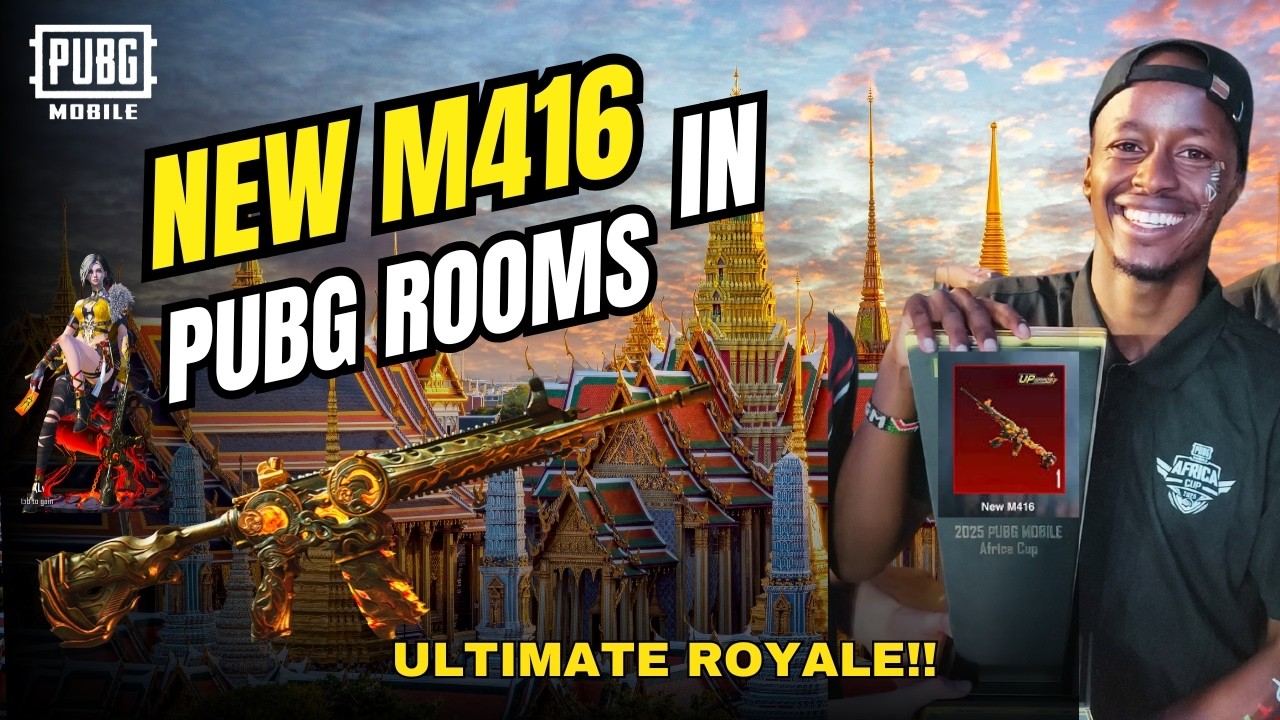 Fun Rooms & Putting the M416 to the Test  | PUBG kenya