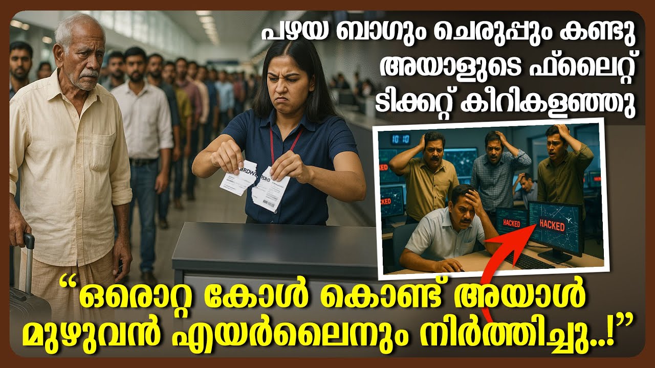 പഴയ ബാഗും ചെരുപ്പും കണ്ട് ടിക്കറ്റ് കീറി, ഒറ്റ കോൾ വിളിച്ച് അയാൾ എയർലൈൻ നിർത്തി!