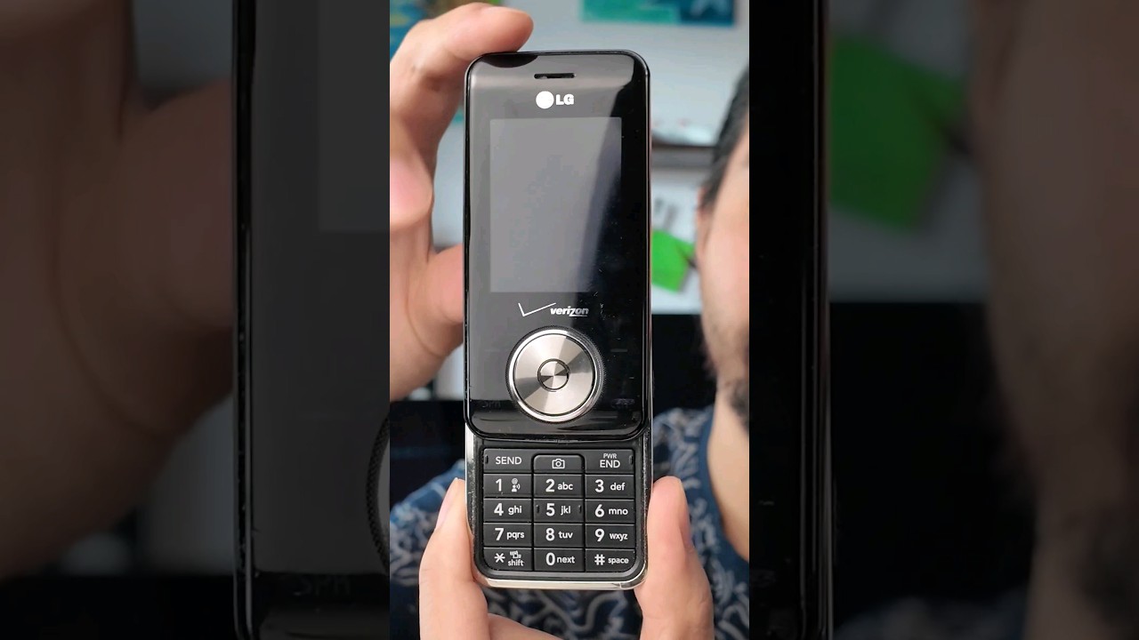 LG Chocolate phone 2007. #shorts #retro #smartphone