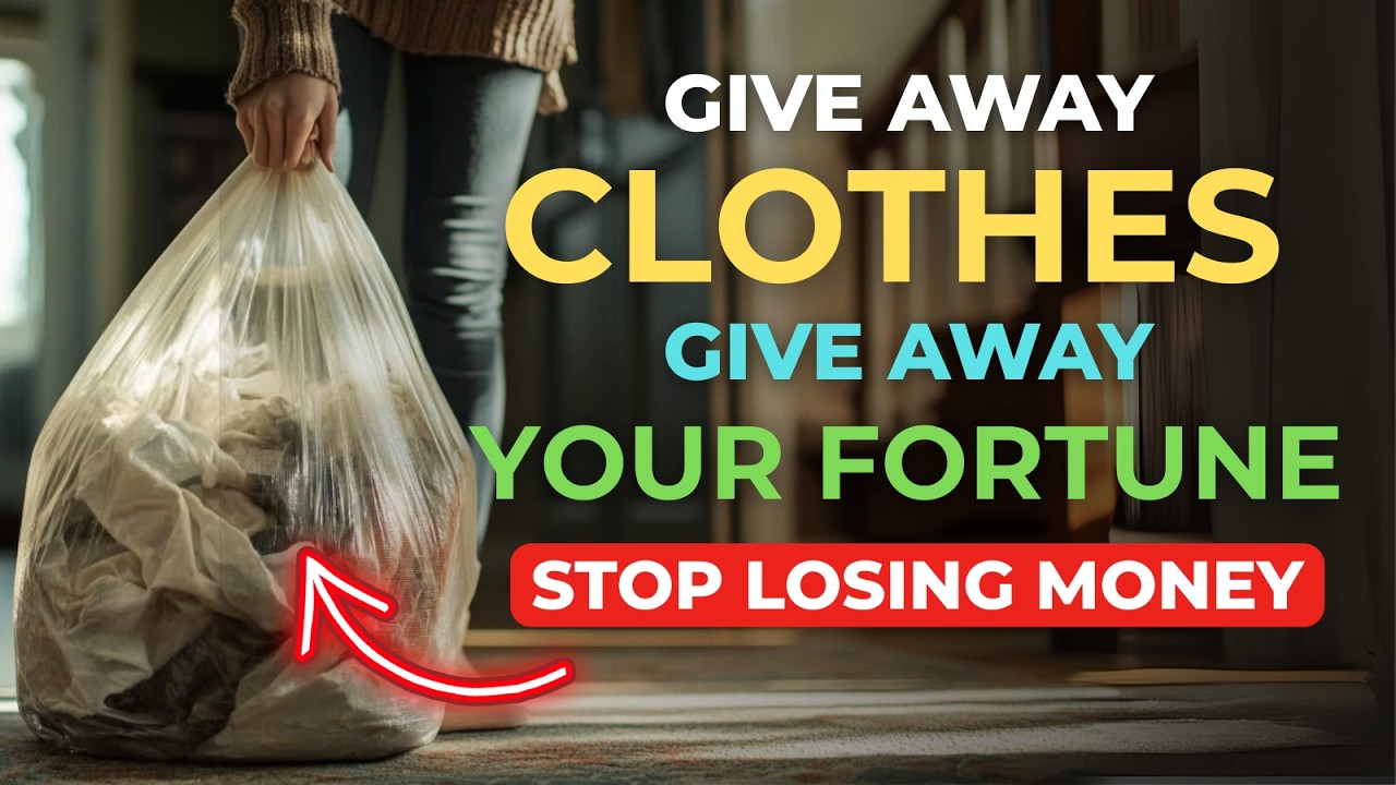 Still Giving Away Old Clothes Without Thinking You Might Be Giving Away Your Luck Too!