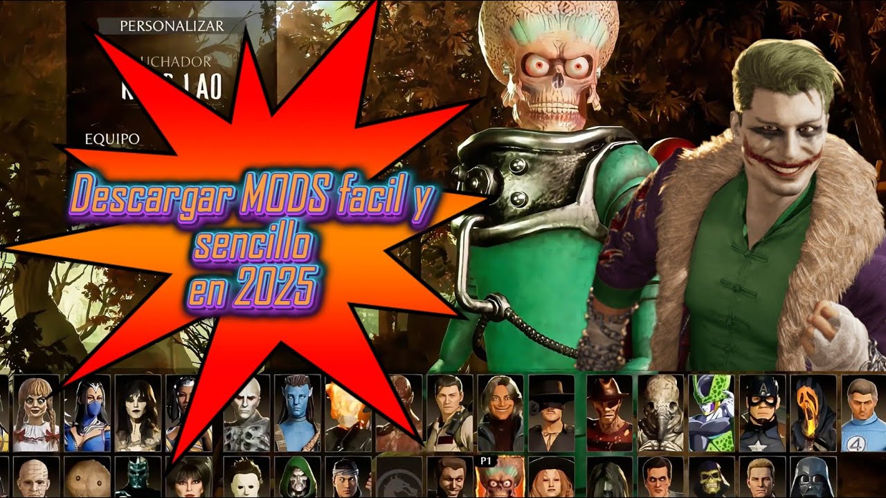 Cómo descargar e instalar MODS en Mortal Kombat 1 | Fácil y actualizado 2025 | Guía paso a paso