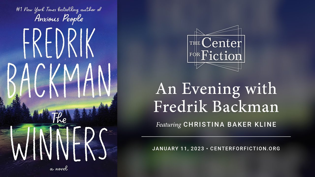 The Center for Fiction Presents an Evening with Fredrik Backman