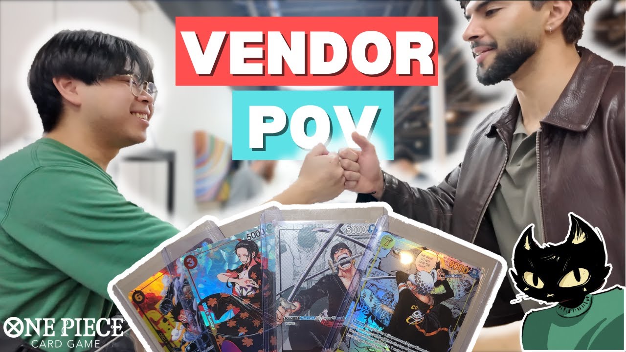 Nothing but ONE PIECE HEAT | Dallas, TX | One Piece TCG Vendor POV