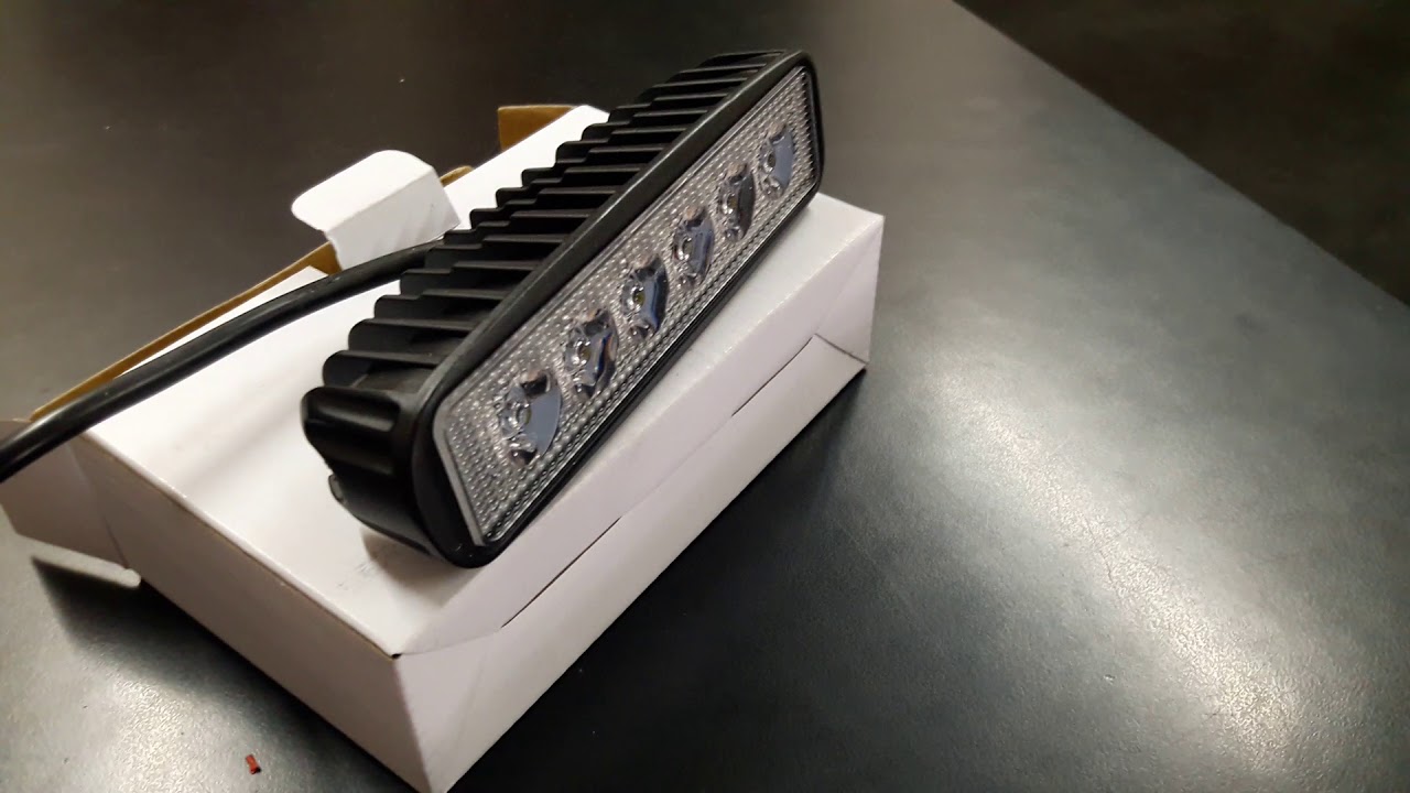 Faro led rectangular  6 led