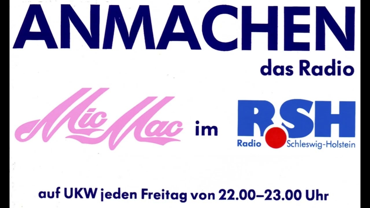 R.SH Disco mit Uwe Arkuszewski vom 09.10.1987 (Ohne Halbblock & Werbung)