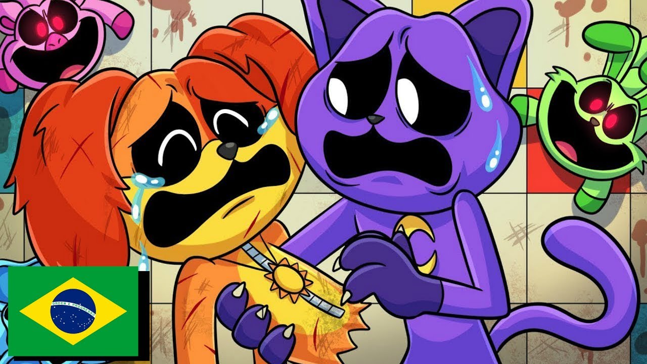 CATNAP SALVOU O DOGDAY?! Poppy Playtime Capitulo 3 Animação
