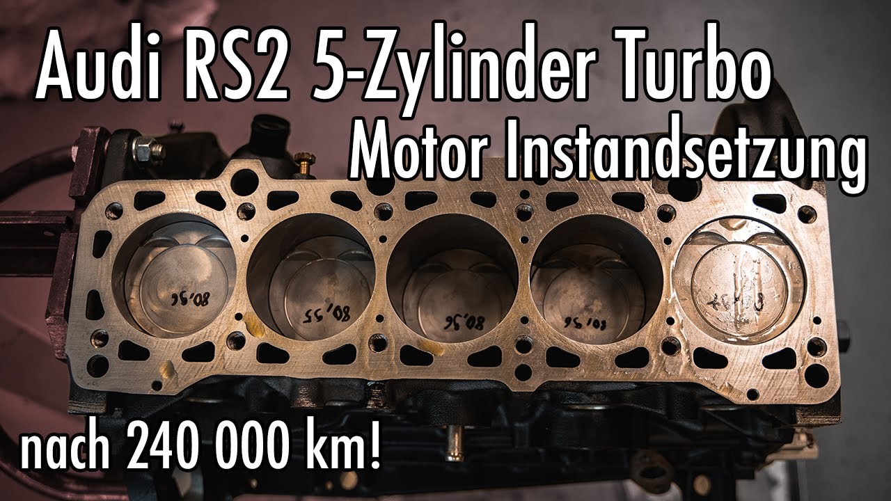 Audi RS2 | Scheunenfund | Motor-Montage | Instandsetzung |Schmidtmotorsport
