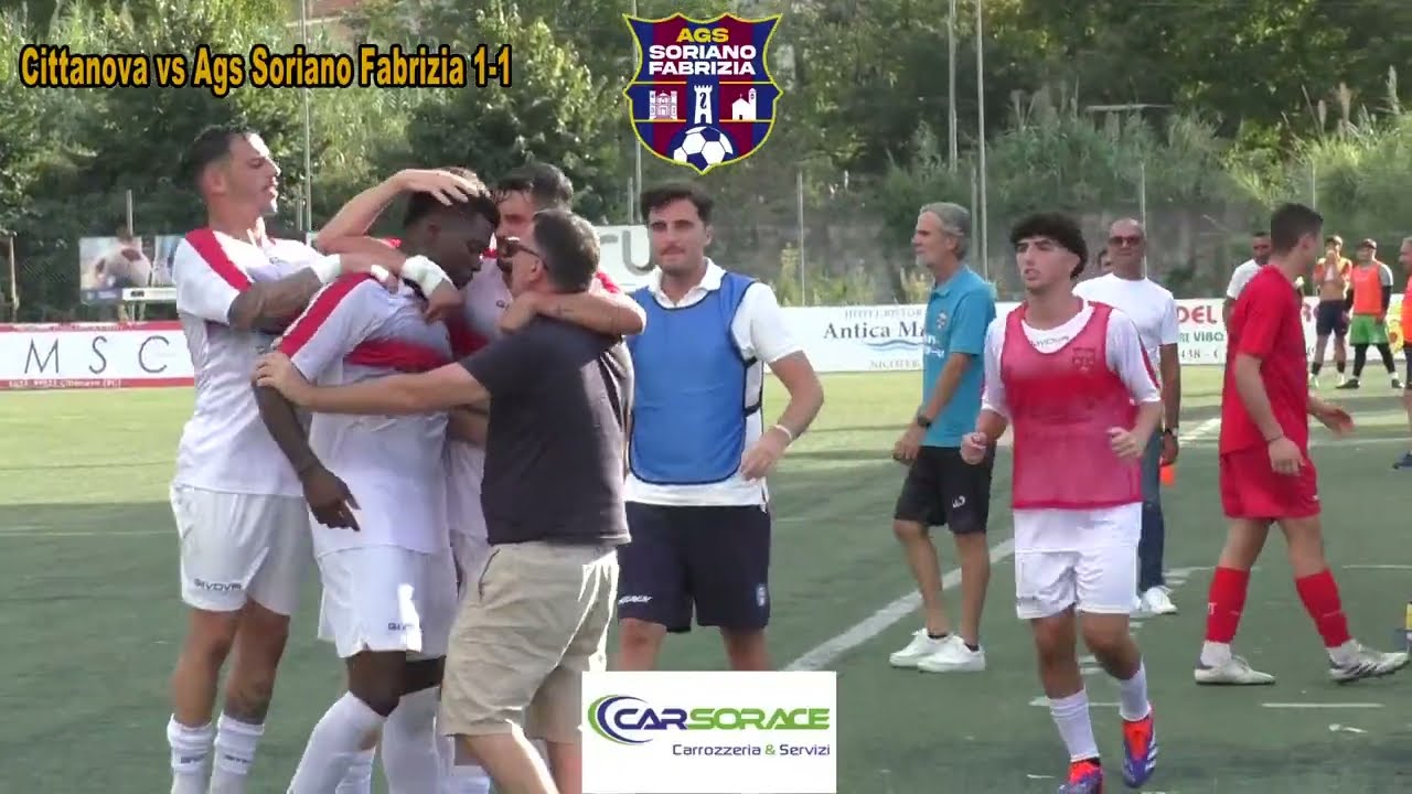 Cittanova vs Ags Soriano Fabrizia 1 1 HL 21-09-2025