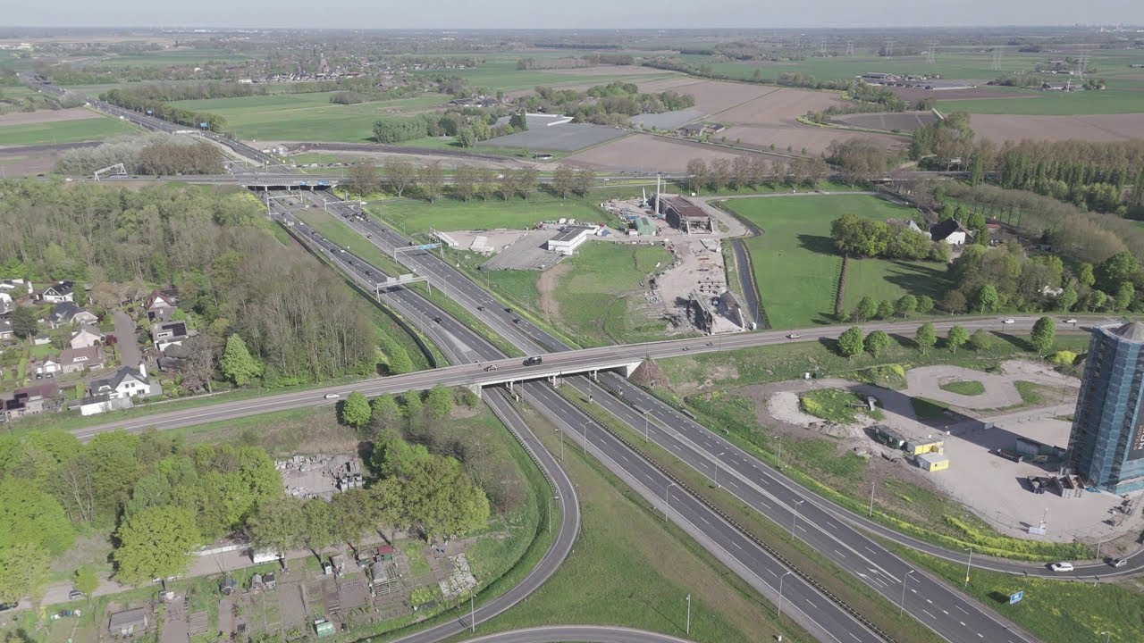 Knooppunt Hooipolder april 2025.