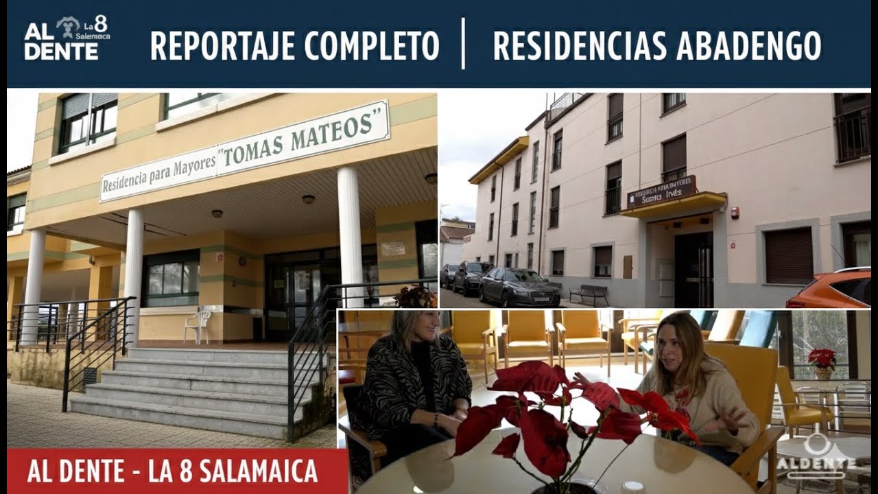 REPORTAJE COMPLETO RESIDENCIAS ABADENGO EN LA FUENTE DE SAN ESTEBAN.