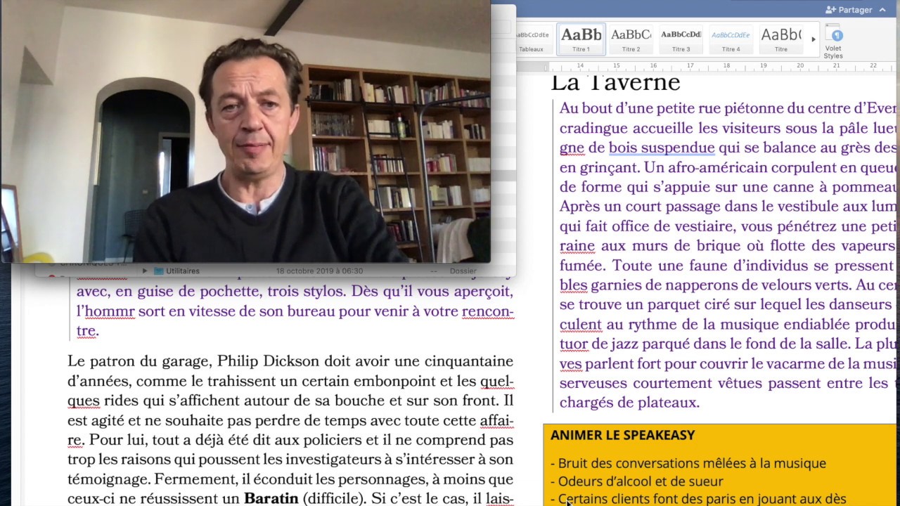 ANATOMIE D'UN SCENARIO   Pistes des autres victimes