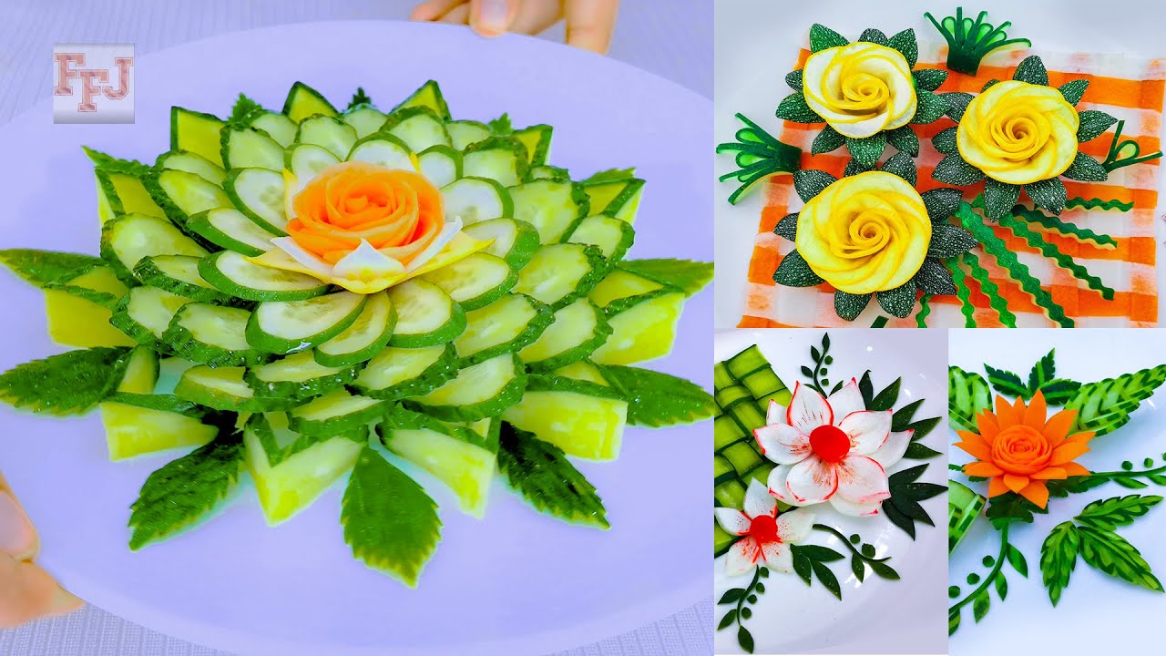 5 Vegetable Arts | Designing & Carving as Beautiful Lifehacks